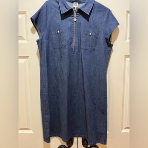 Anne Klein size 16 denim dress